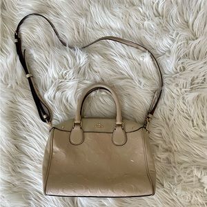 Vintage Coach Mini Bennett Satchel Patent Leather